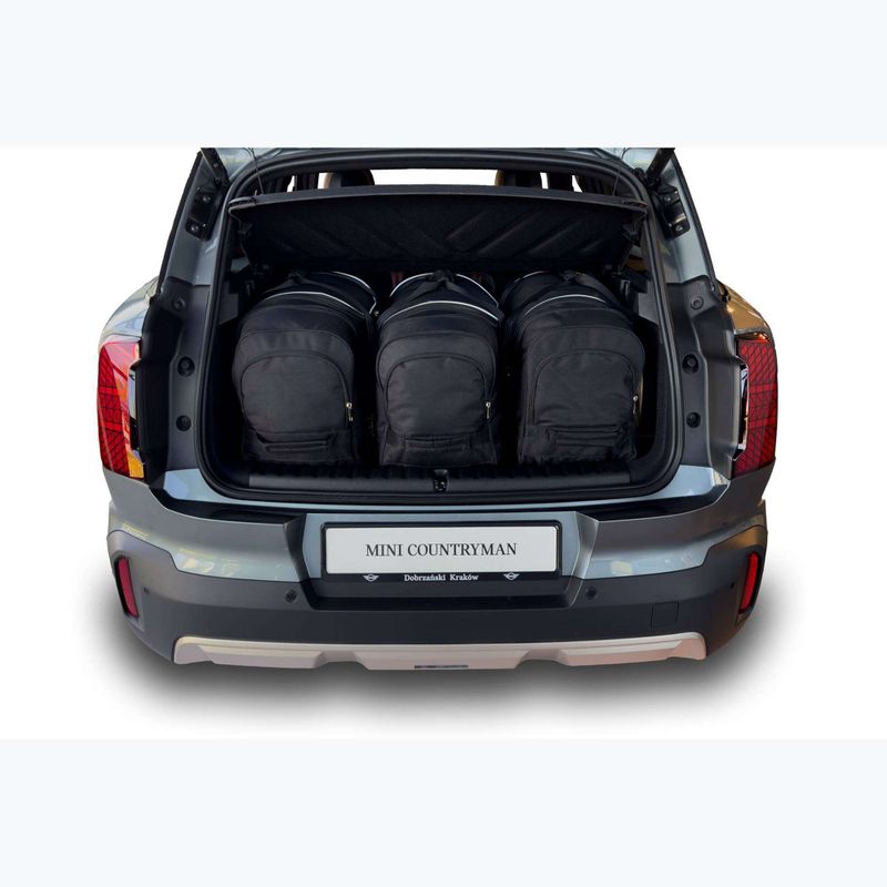 KJUST Mini Countryman EV csomagtartó táska szett 2023+ 3 db fekete. 9