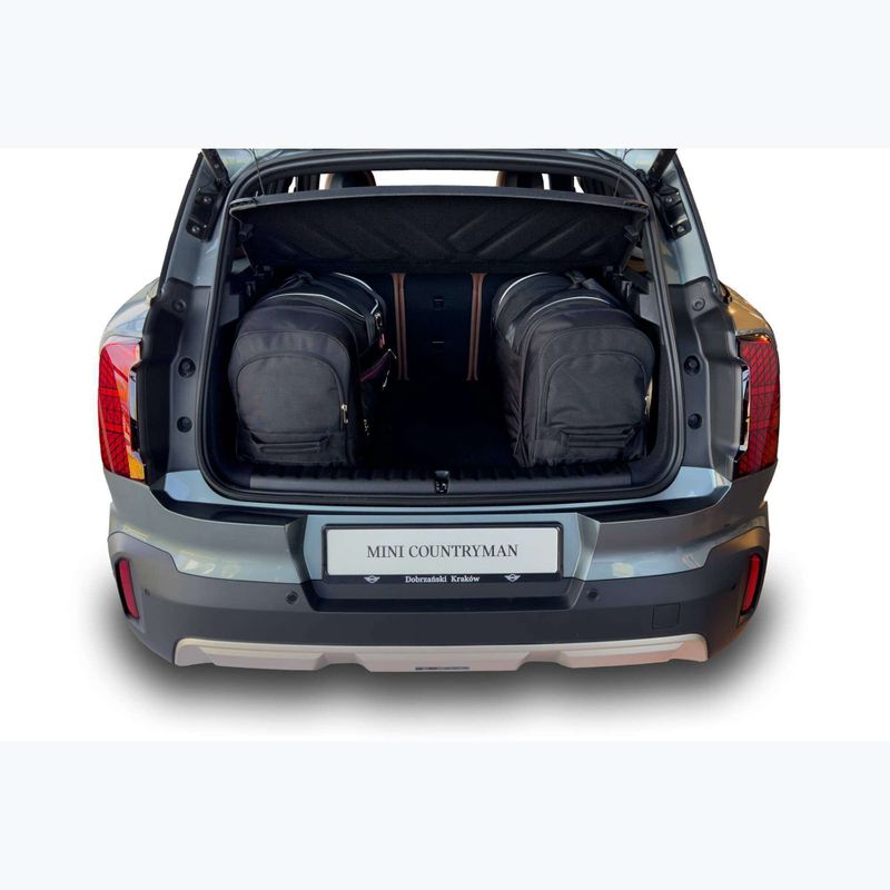 KJUST Mini Countryman EV csomagtartó táska szett 2023+ 3 db fekete. 10