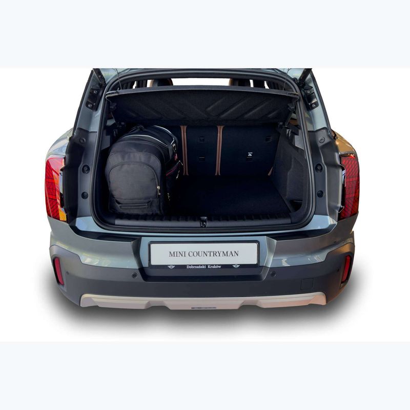 KJUST Mini Countryman EV csomagtartó táska szett 2023+ 3 db fekete. 11