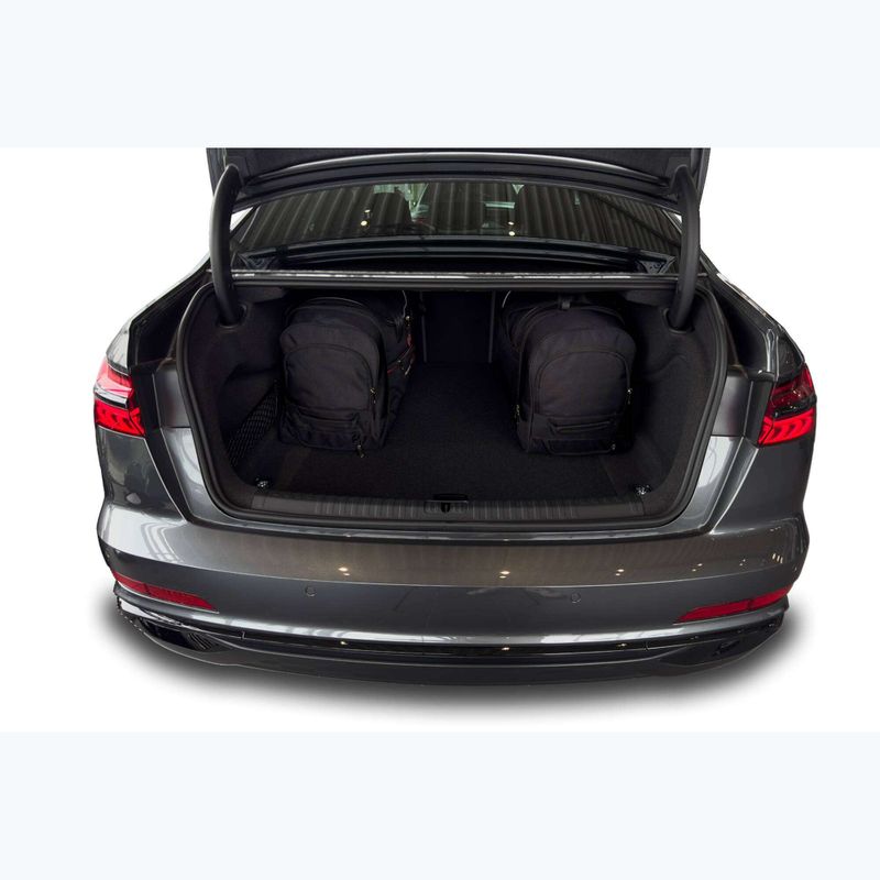 KJUST csomagtartó táska szett Audi A6 Limousine C8 2018+ 5 db fekete 20