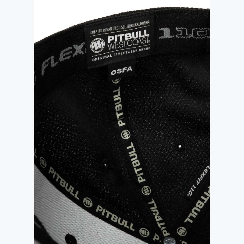 férfi baseballsapka męska Pitbull West Coast Snapback ,,Logo" Hybrid black 7