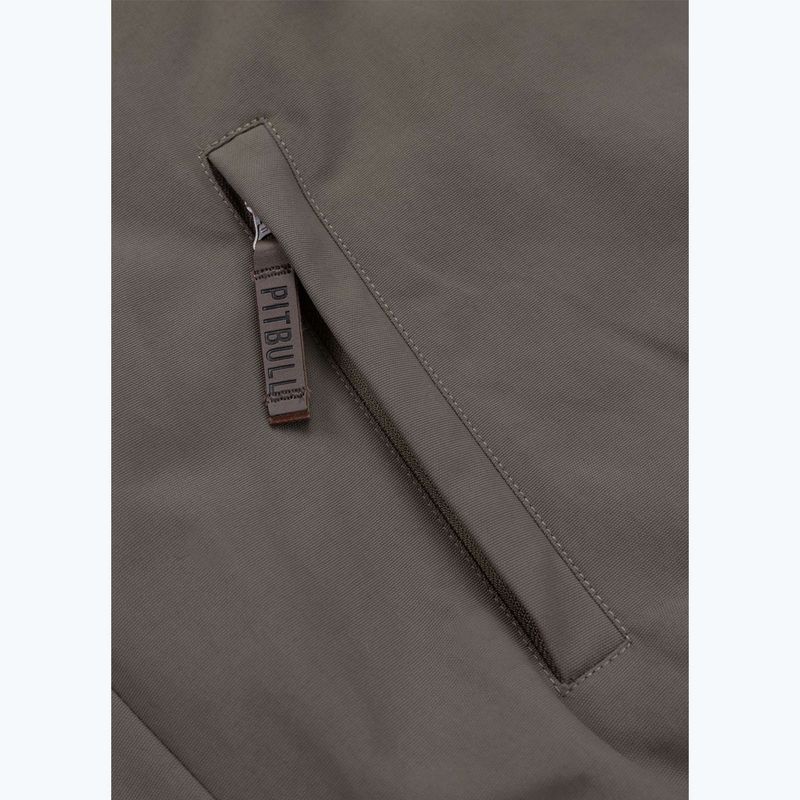 Férfi télikabát Pitbull Elkwood 3 Sherpa Hooded taupe 10