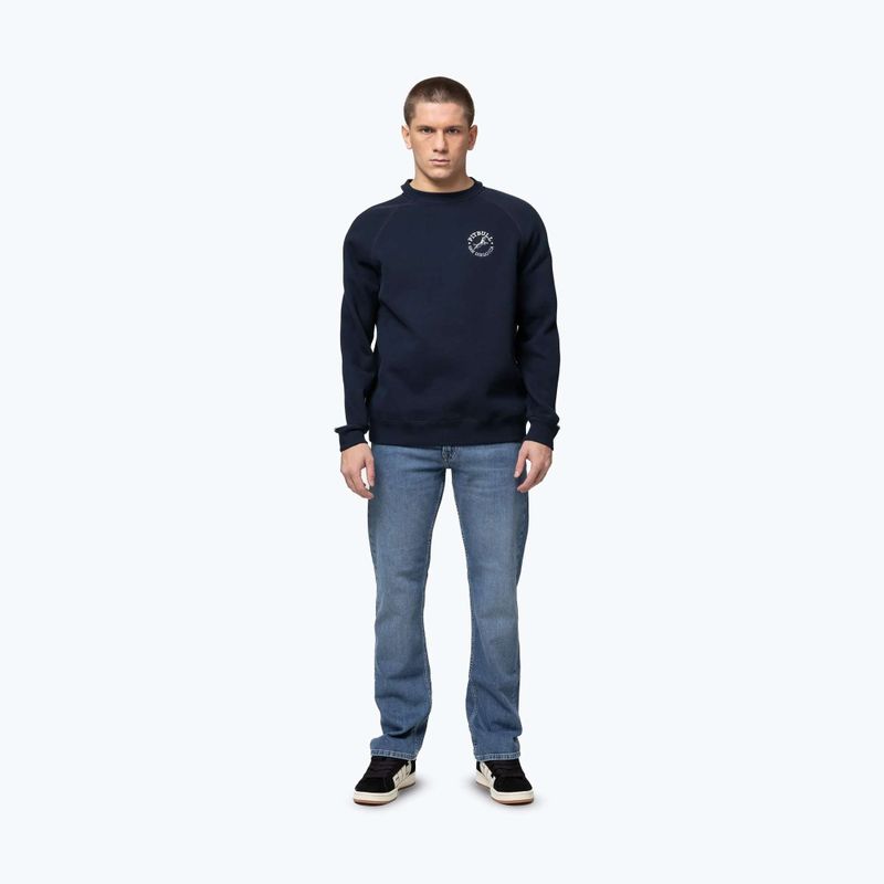 Férfi pulóver Pitbull San Diego Ca Crewneck dark navy 2