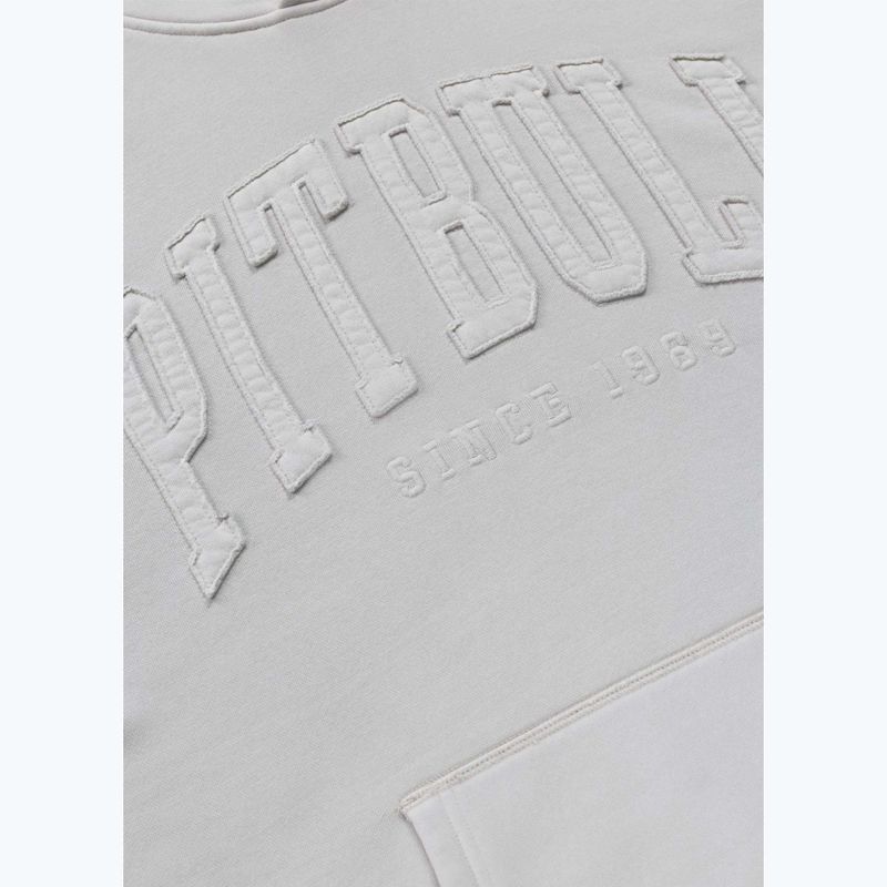 Férfi kapucnis pulóver Pitbull Orlando Hooded white stone 6