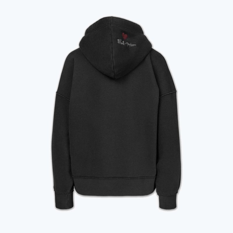 Női kapucnis pulóver Pitbull Thick & Thin Hooded dark graphite 5