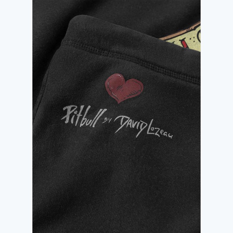 Női kapucnis pulóver Pitbull Thick & Thin Hooded dark graphite 8