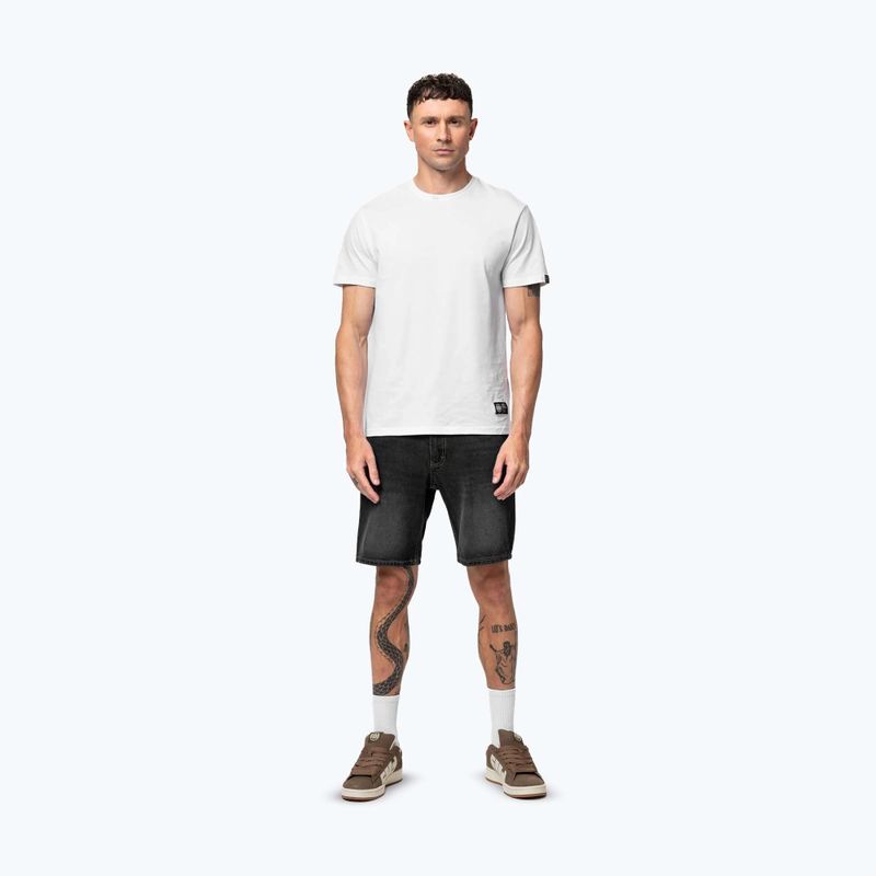 Pitbull Bayside Jeans Pocket fekete férfi rövidnadrág 2