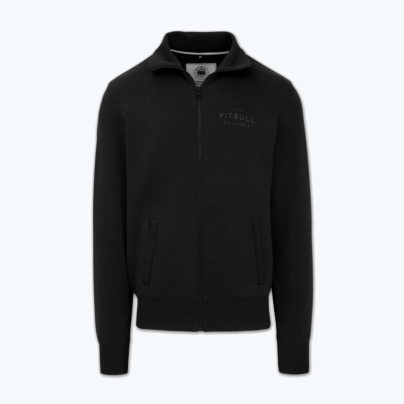 Férfi pulóver Pitbull Sampson Zip black 5