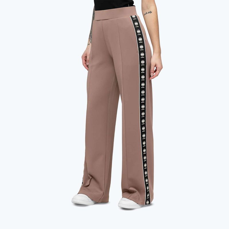 Női nadrág Pitbull Verona Wide Leg chocolate mousse 5