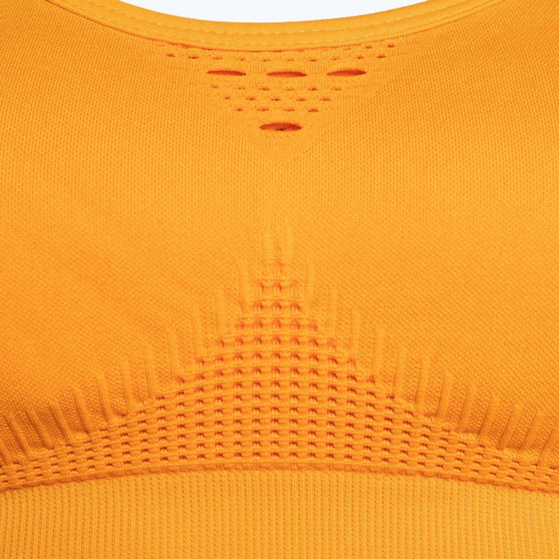 Carpatree Phase Seamless sárga fitness melltartó CP-PSB-GY 7