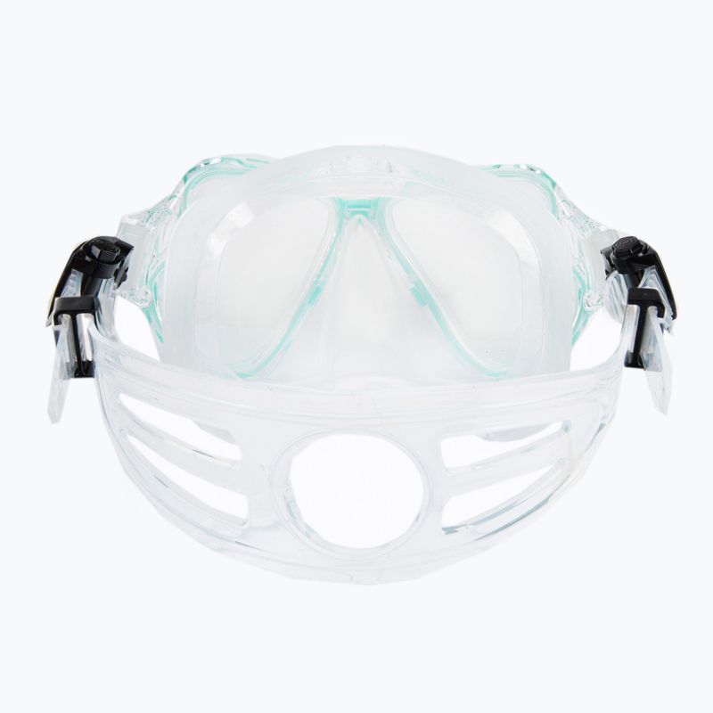 AQUASTIC kék snorkeling szett Maszk + Pipa MSA-01N 6