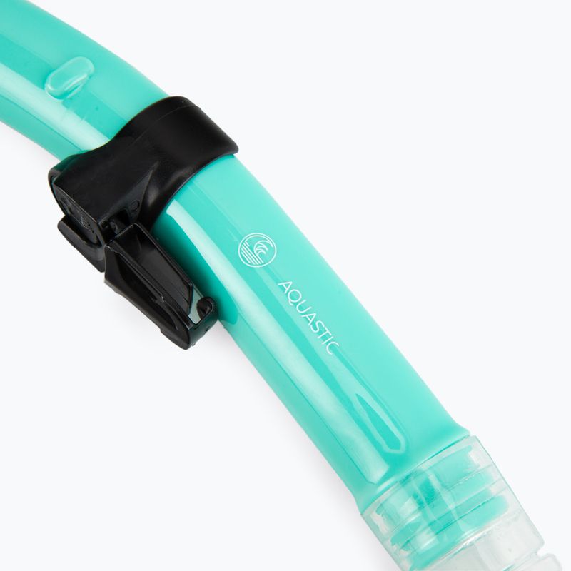 AQUASTIC kék snorkeling szett Maszk + Pipa MSA-01N 10