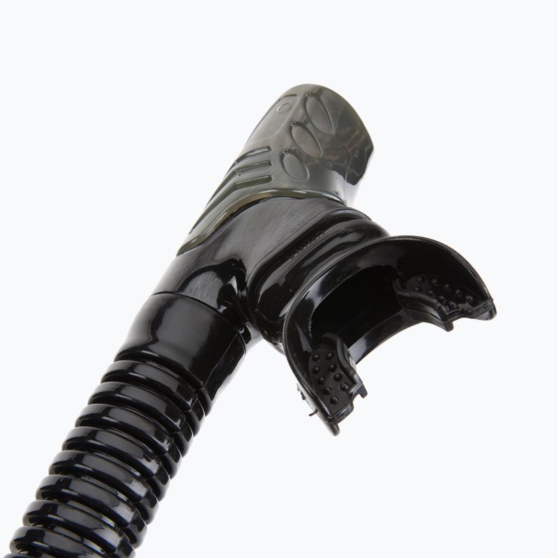 AQUASTIC fekete snorkeling szett Maszk + Pipa MSA-01C 11