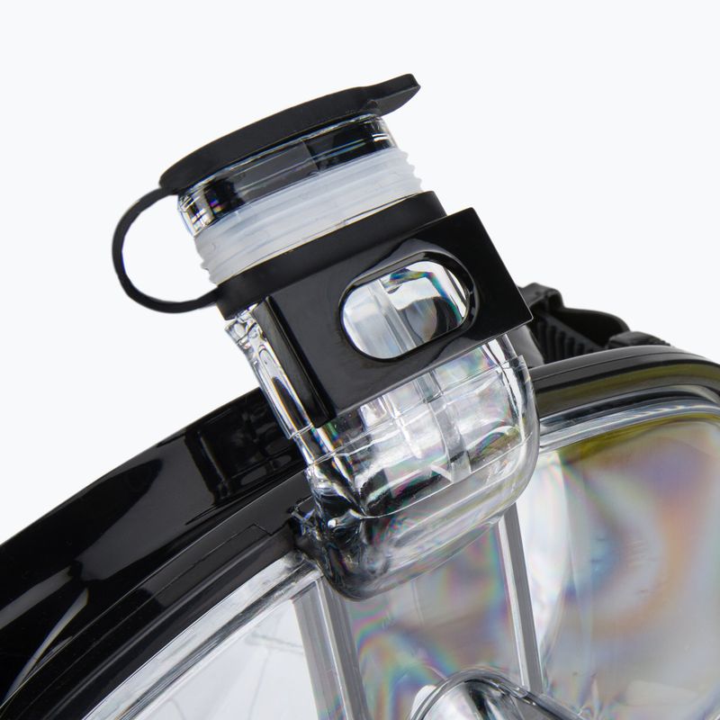 AQUASTIC fekete snorkeling szett Maszk + Pipa SMFK-01SC 18