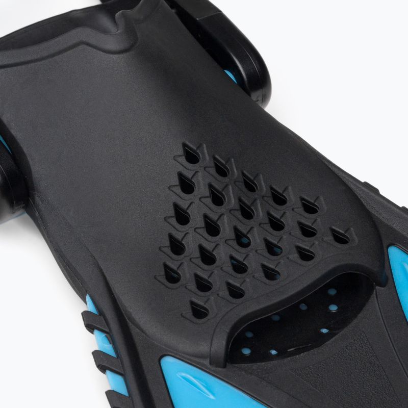 AQUASTIC kék gyerek snorkeling szett Maszk + Uszony + Pipa MSFK-01SN 8