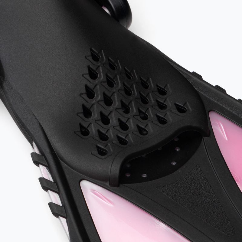 AQUASTIC rózsaszín gyerek snorkeling szett Maszk + Uszony + Pipa MSFK-01SR 7