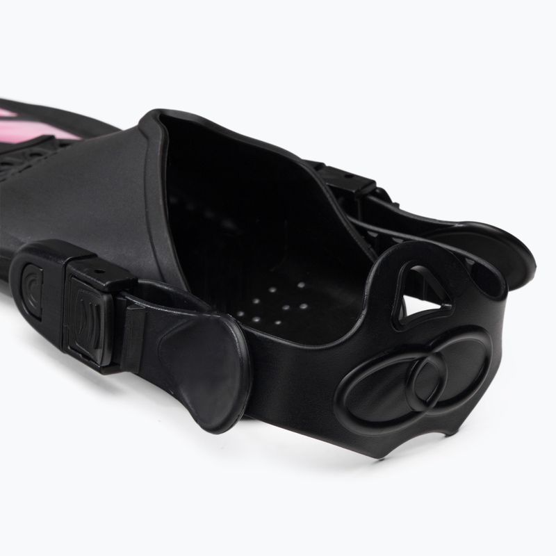 AQUASTIC rózsaszín gyerek snorkeling szett Maszk + Uszony + Pipa MSFK-01SR 9