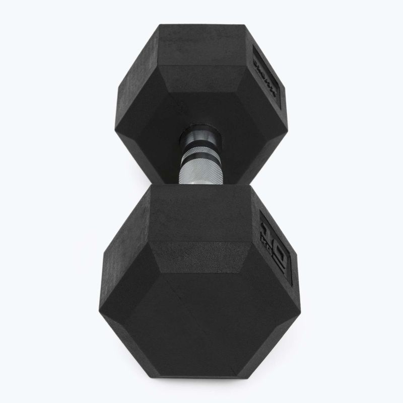 XTREXO Hex gumírozott súlyzó 10 kg HXD100 6
