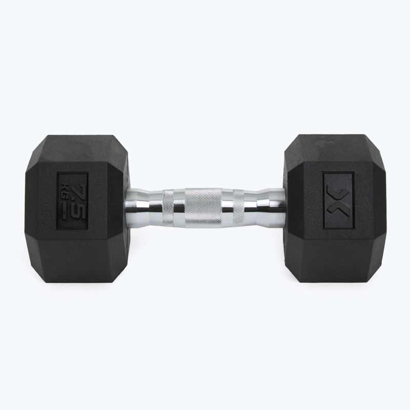 XTREXO Hex gumírozott súlyzó 7.5 kg HXD75 7