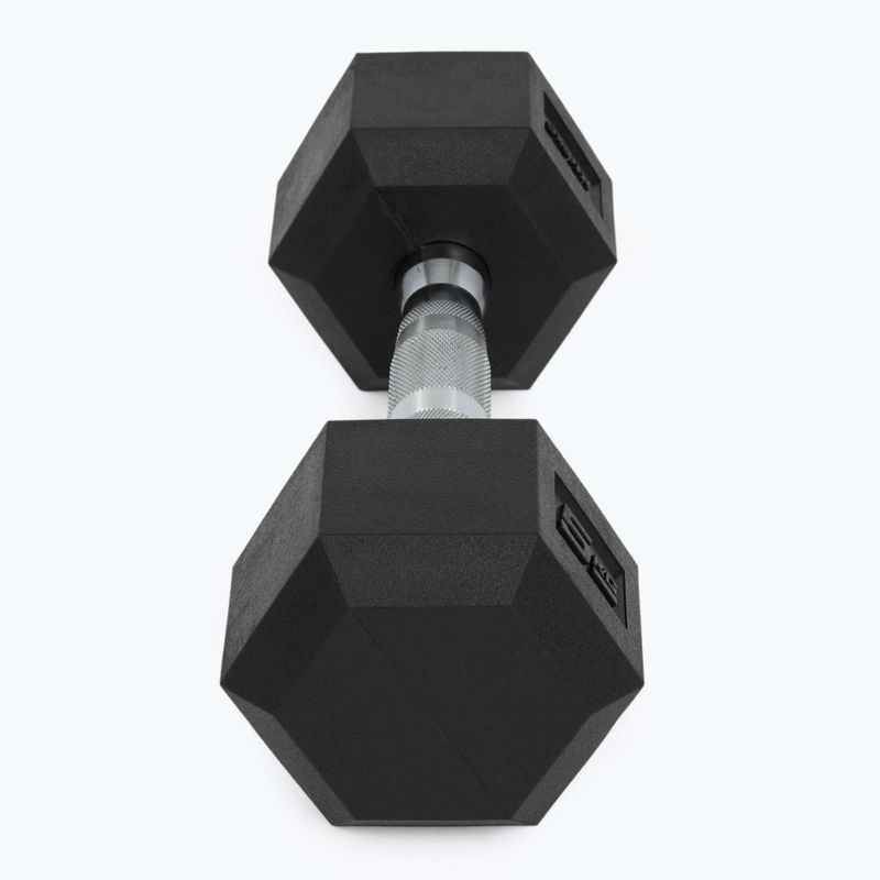 XTREXO Hex gumírozott súlyzó 5 kg HXD50 6