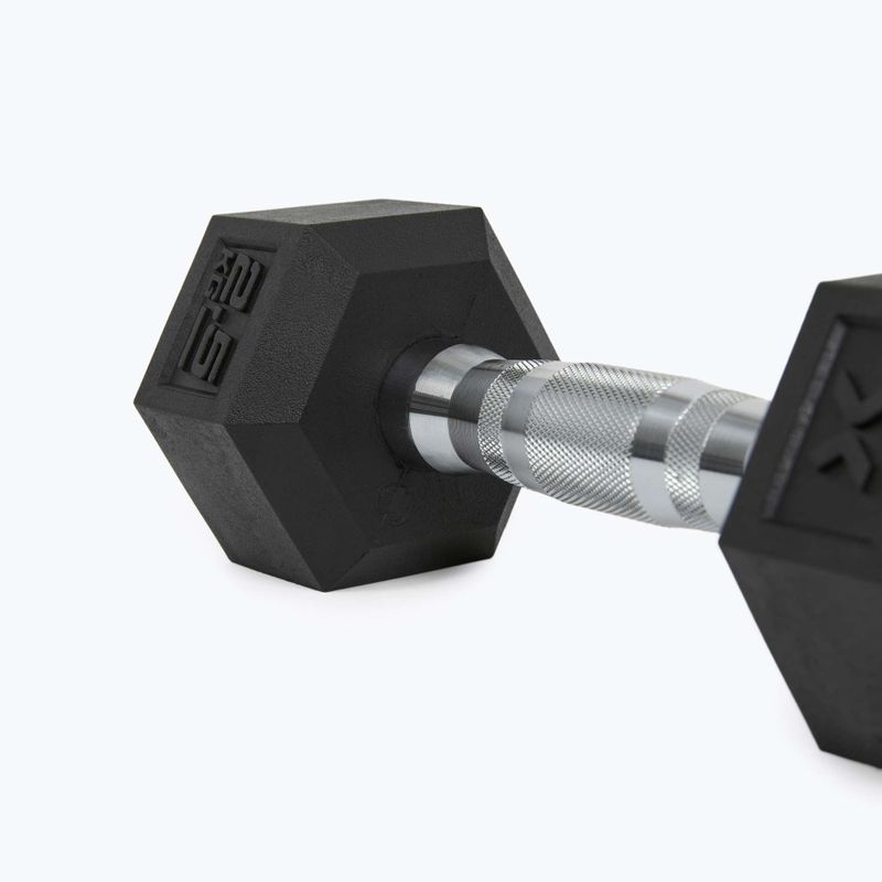 XTREXO Hex gumírozott súlyzó 2.5 kg HXD25 8