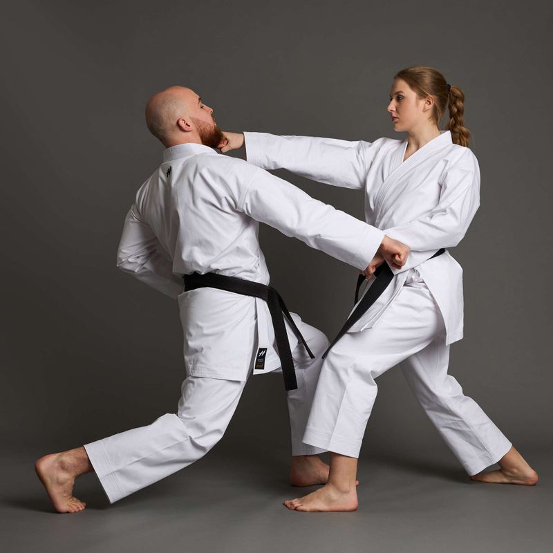 Karate ruha HOOK Karate - Adult fehér 15