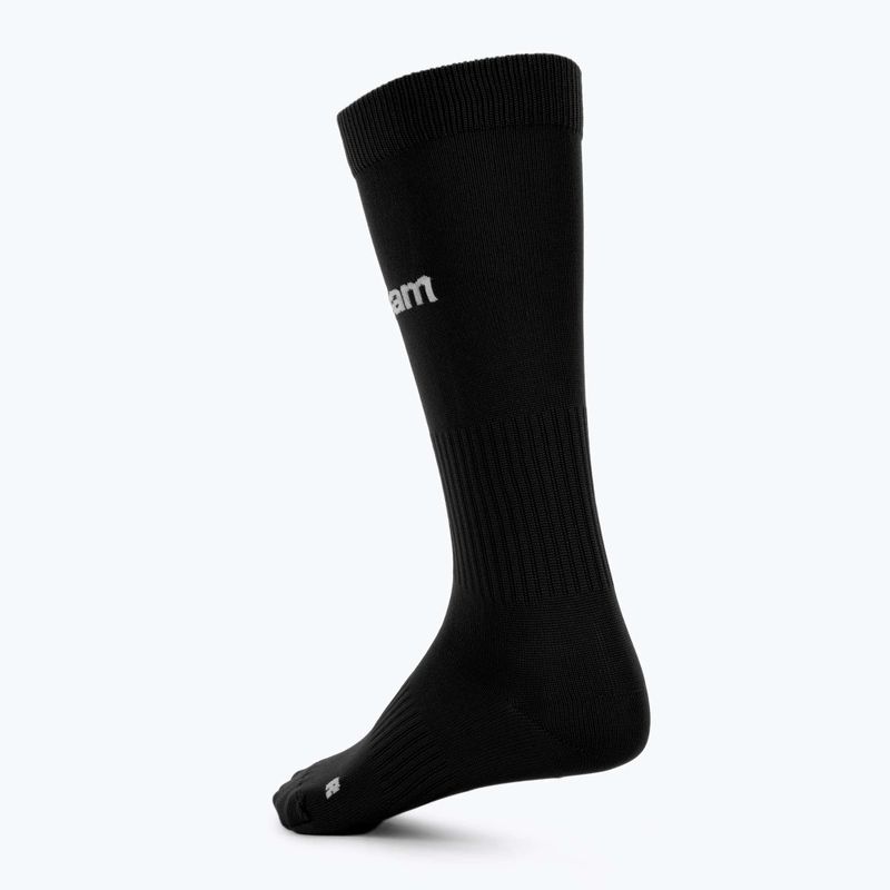 Gyerek focizokni OneTeam Precision football socks szett 2-pack fekete 2