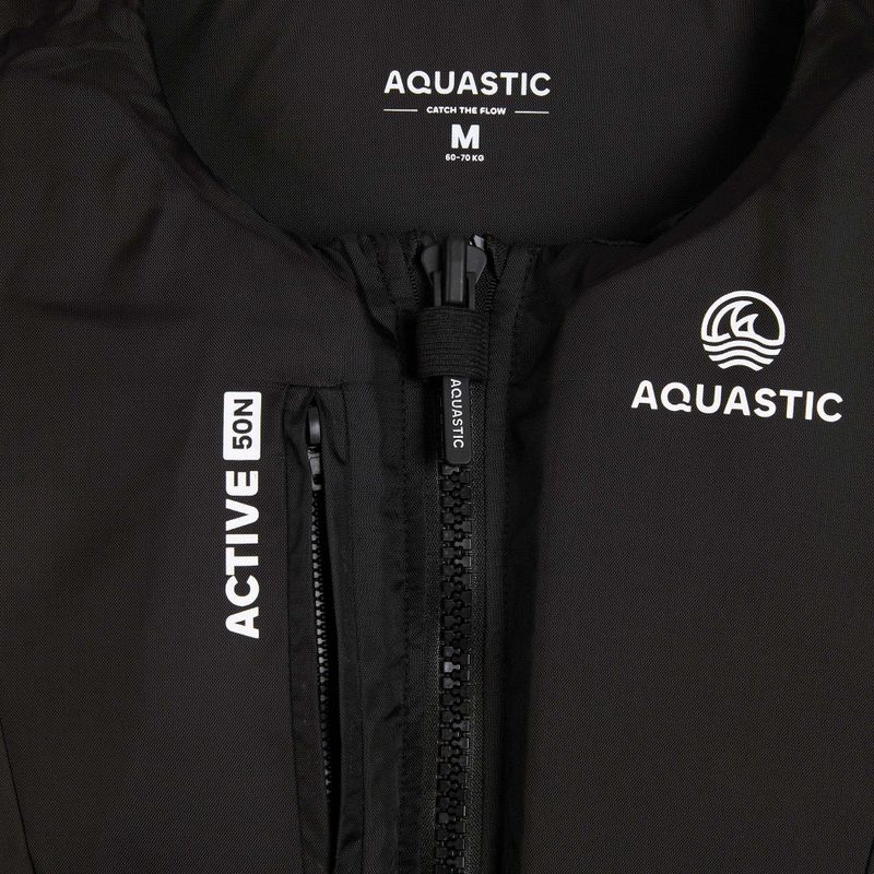 AQUASTIC Active 50N biztonsági mellény fekete 4