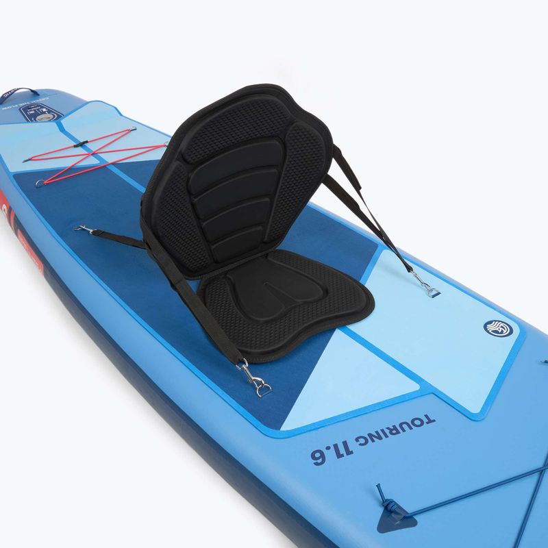 Szett deszka SUP felfújható AQUASTIC Touring 11'6" kék 11
