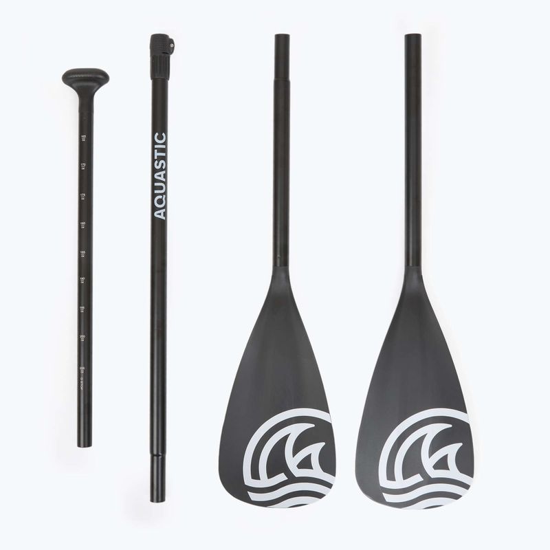 Szett deszka SUP felfújható AQUASTIC Touring 11'6" kék 19