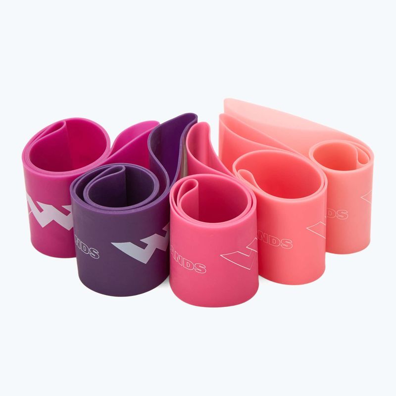 Gumiszalag készlet XTREXO Mini Power Band TXO-B4Z053-ALL 5 db színes 3