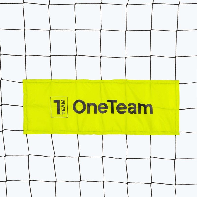 OneTeam Flex négyzet alakú focikapu 300 x 100 cm zöld 5