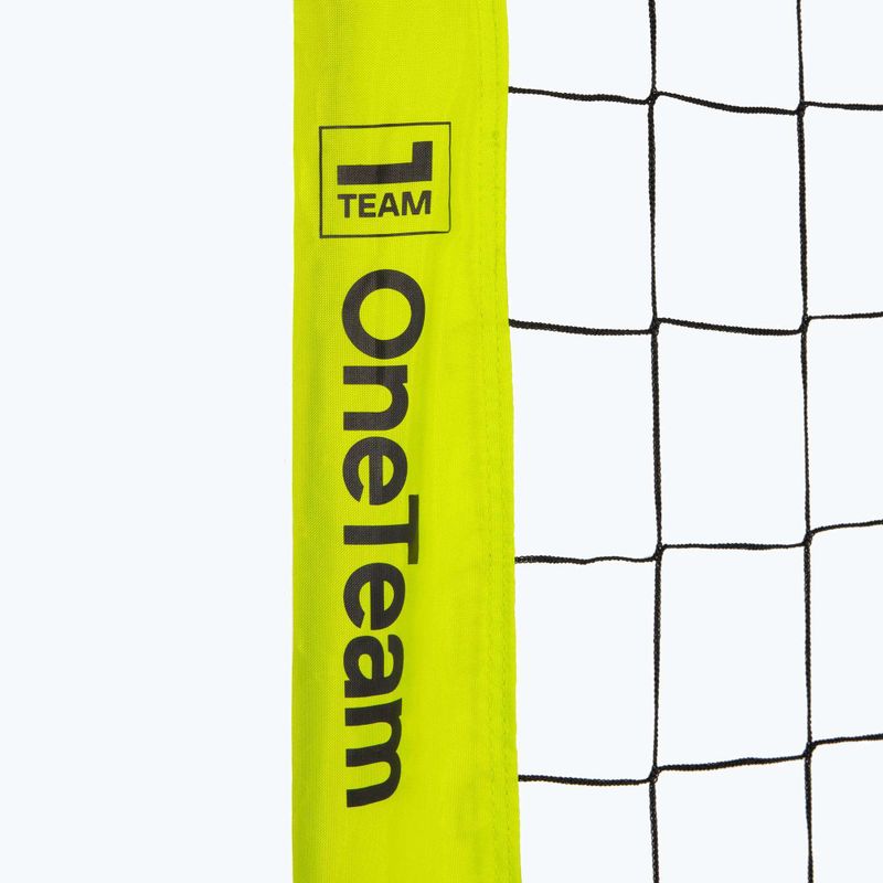 OneTeam Flex négyzet alakú focikapu 300 x 100 cm zöld 6