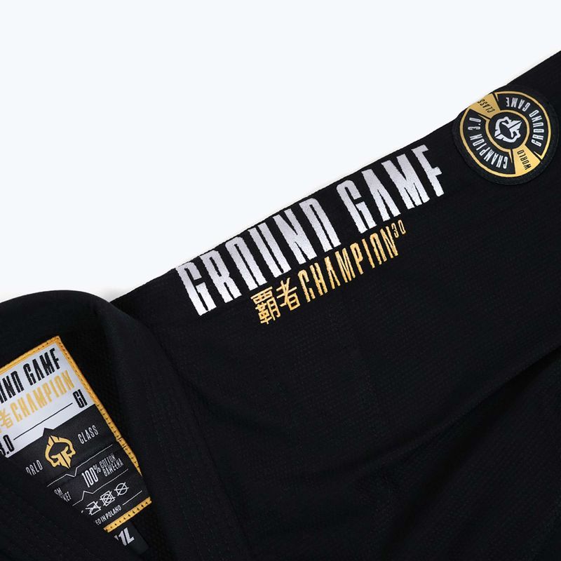 Gi brazil jiu-jitsuhoz Ground Game Champion 3.0 fekete 17