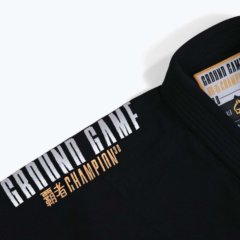Gi brazil jiu-jitsuhoz Ground Game Champion 3.0 fekete 18