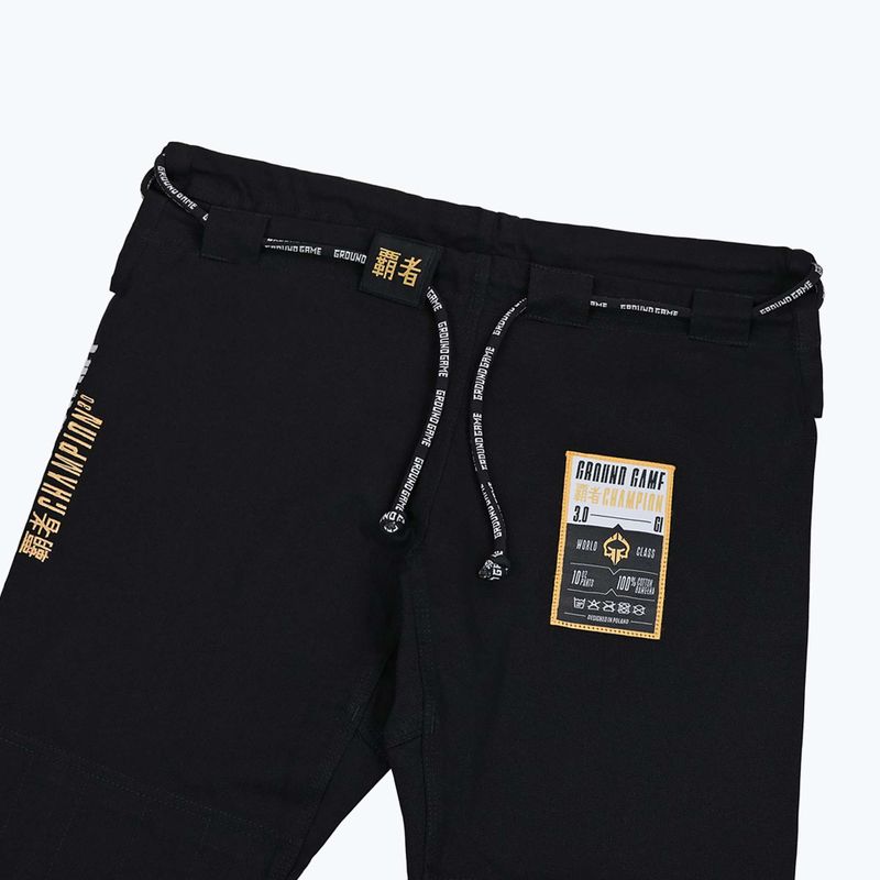 Gi brazil jiu-jitsuhoz Ground Game Champion 3.0 fekete 20