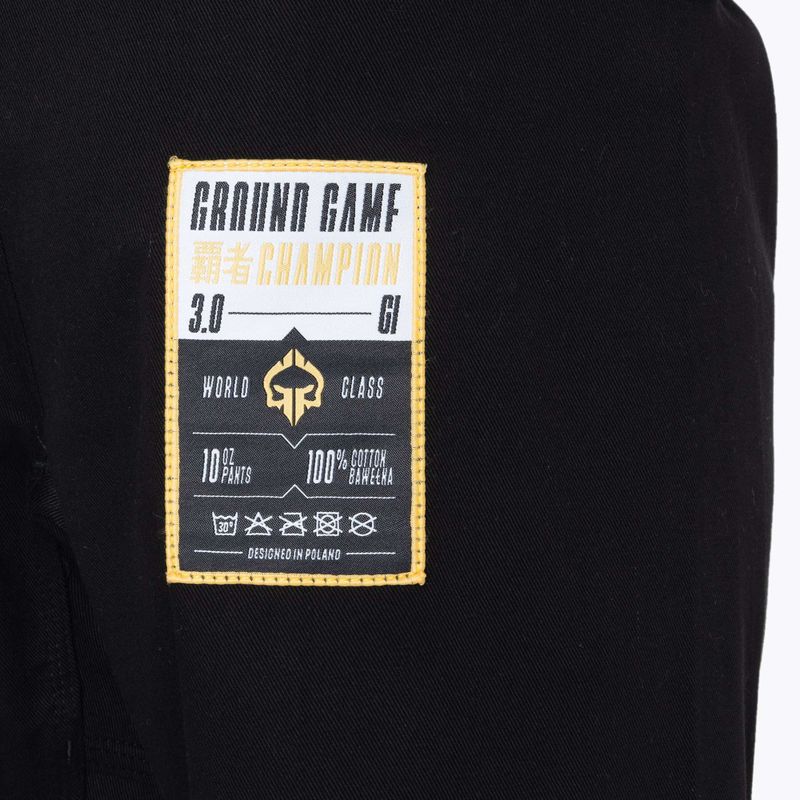 Gi brazil jiu-jitsuhoz Ground Game Champion 3.0 fekete 10