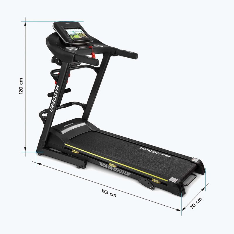 Urbogym V550M elektromos futópad 5904906085411 10