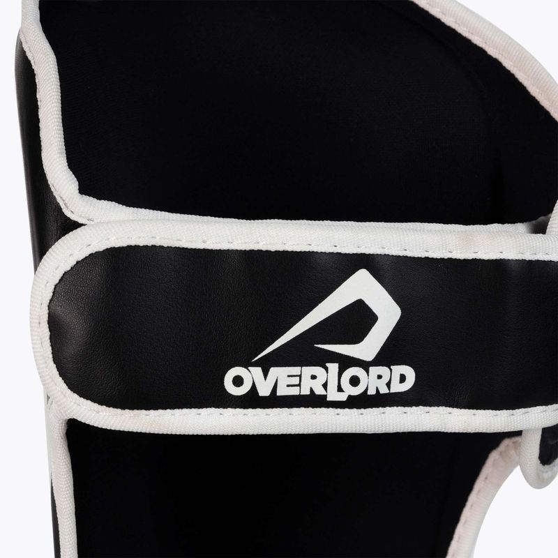 Sípcsontvédő Overlord Fighter fekete-fehér 301004-BK/S 4