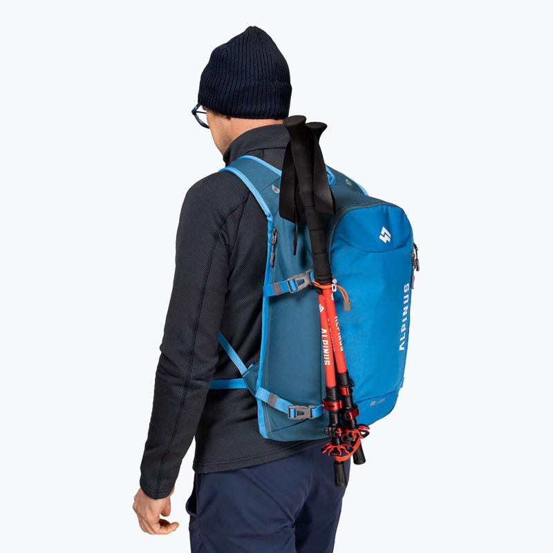 Városi hátizsák Alpinus Peyto 22 l blue/petrol 3