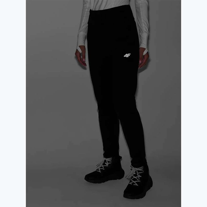 Női sínadrág 4F FNK F0945 deep black 6