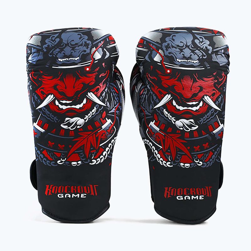 Boxkesztyű Ground Game Samurai  fekete 21BOXGLOSAM10 4