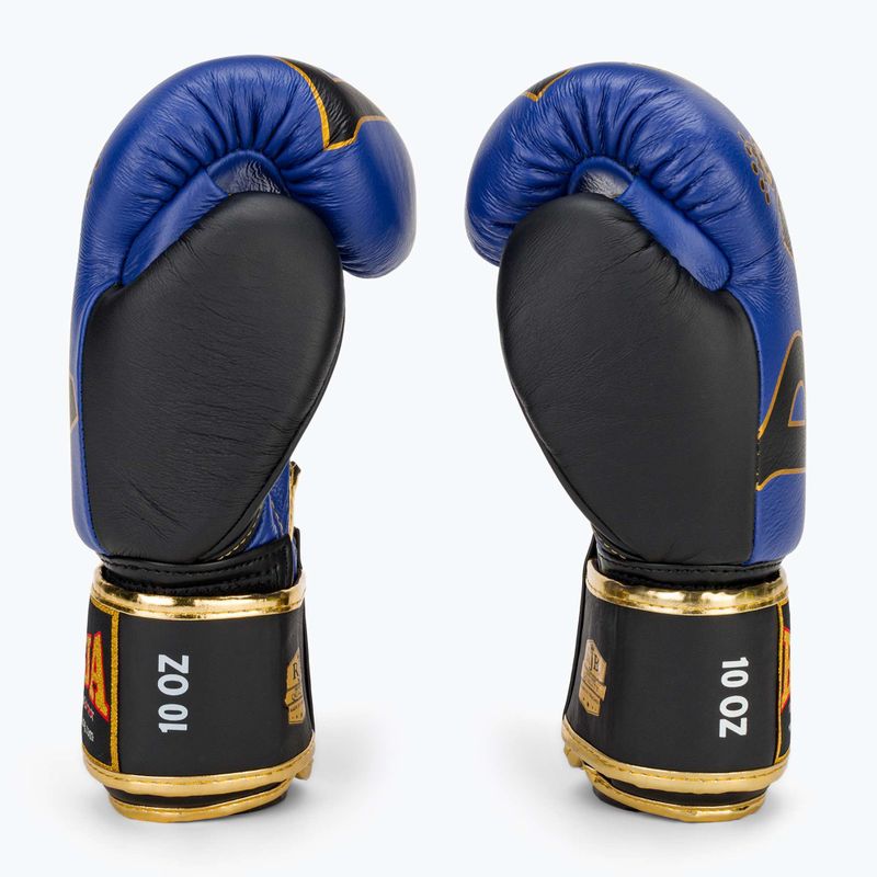 RAJA BOXING Origin Standard valódi bőr kék boxkesztyű 4