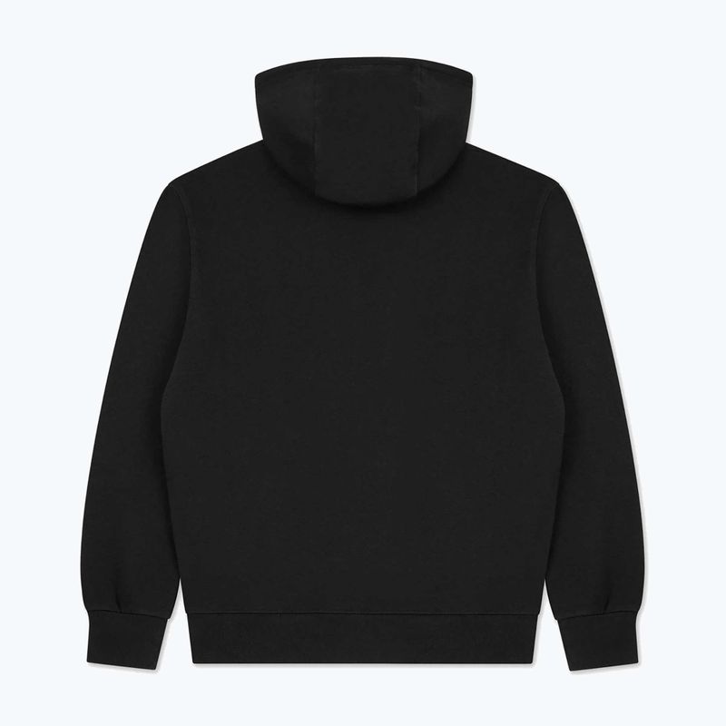 Férfi pulóver MANTO Logo Hoody fekete 2
