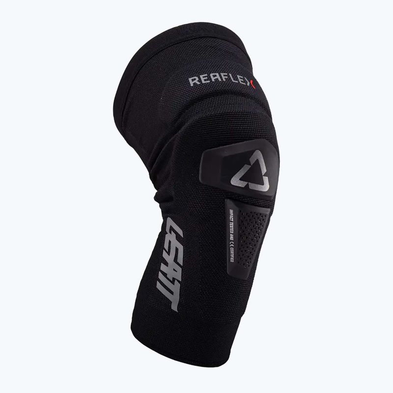 Leatt ReaFlex Hybrid Pro térd- és sípcsontprotektorok fekete színben 3