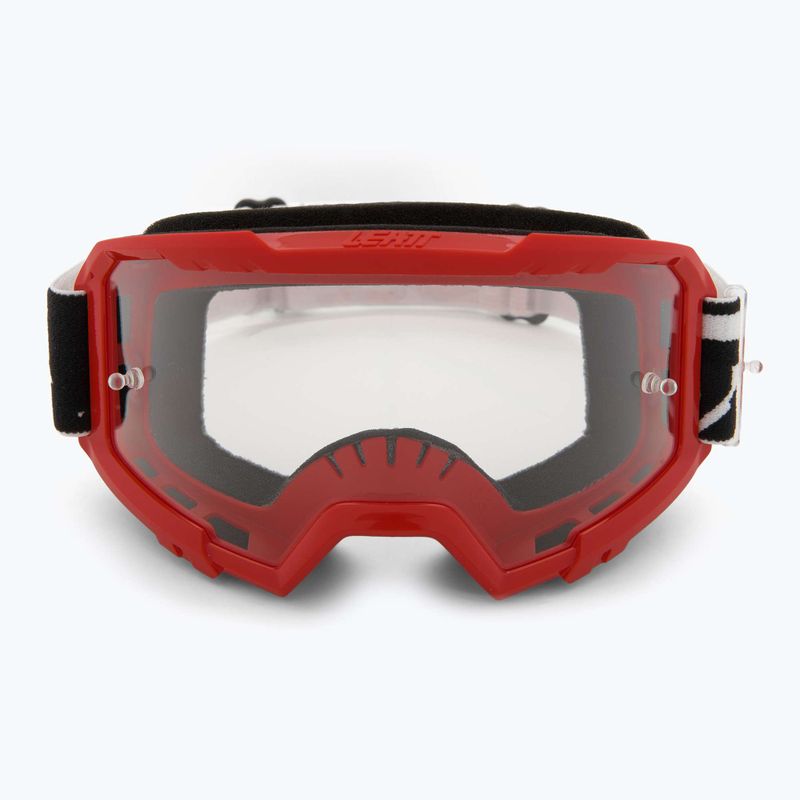 Gyerek kerékpáros szemüveg Leatt Vizion 2.5 Small red 2