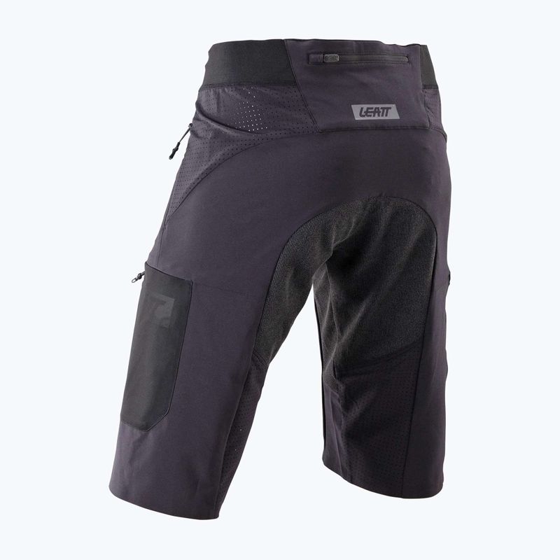 Férfi kerékpáros rövidnadrág Leatt MTB Gravity 2.0 ghost black 2