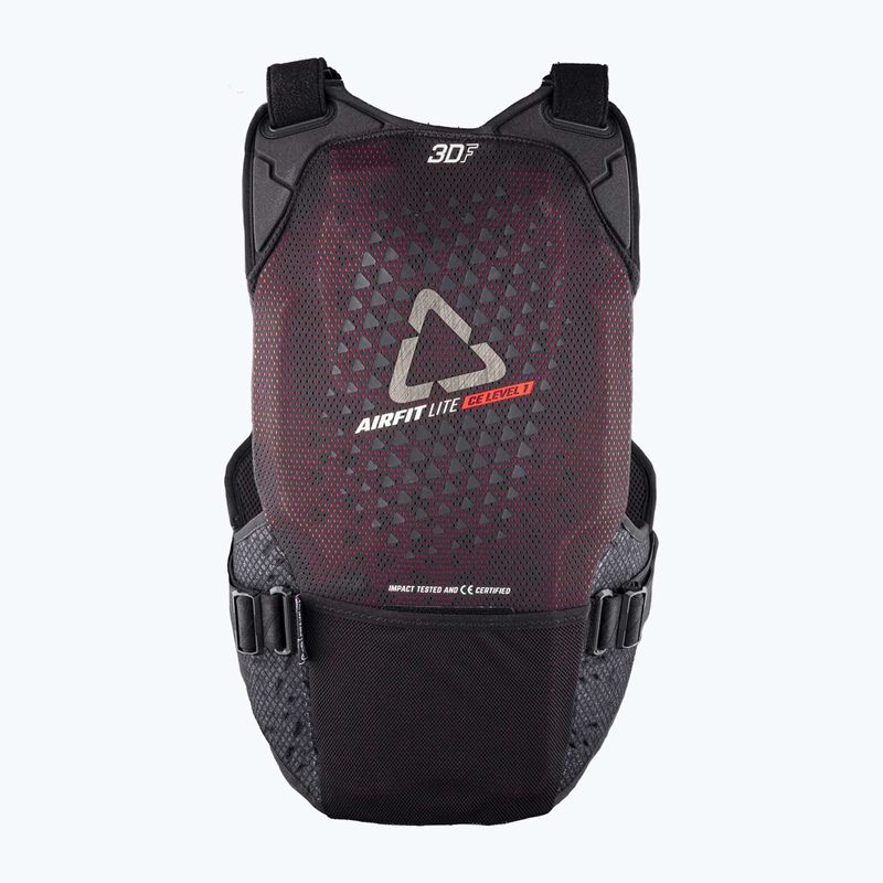 Kerékpáros csengő Leatt Chest Protector 3DF AirFit Evo Lite black 2