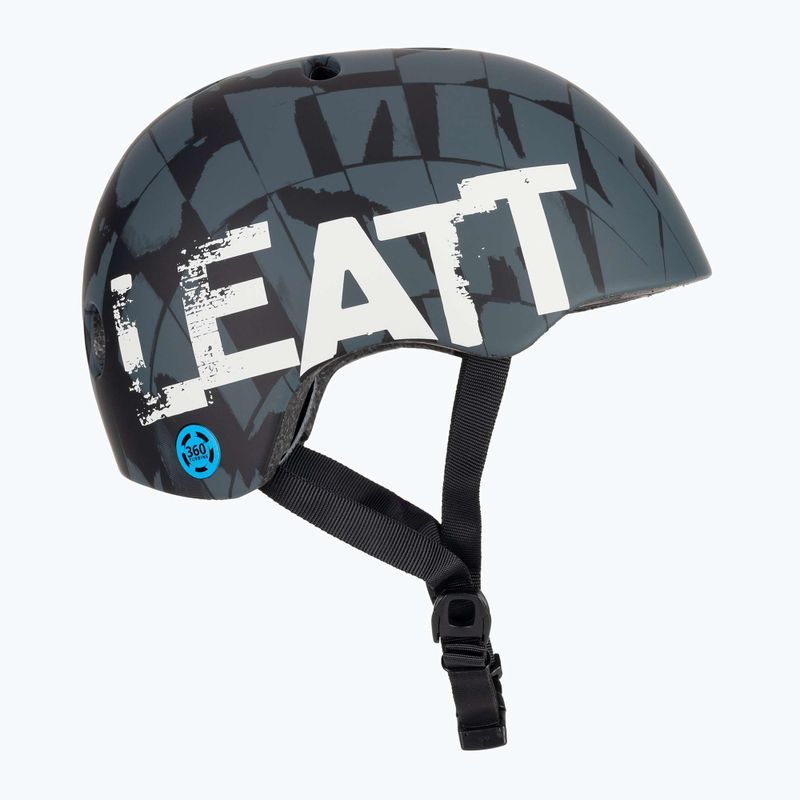 Leatt MTB Urban 1.0 V22 Jr gyermek kerékpáros sisak fekete 4