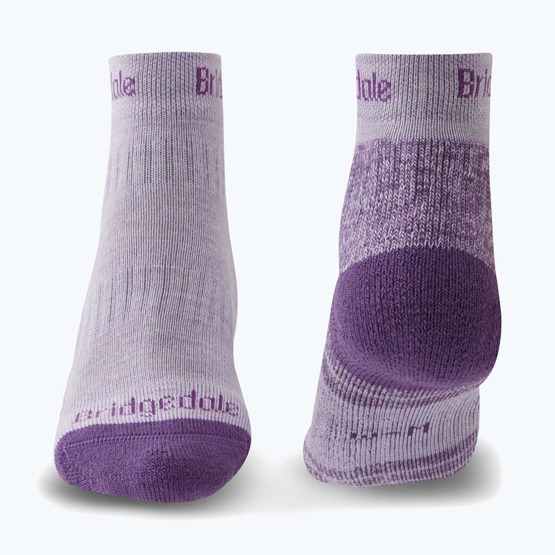 Női zokni Bridgedale Hike Lightweight Performance Ankle heather/damson 2